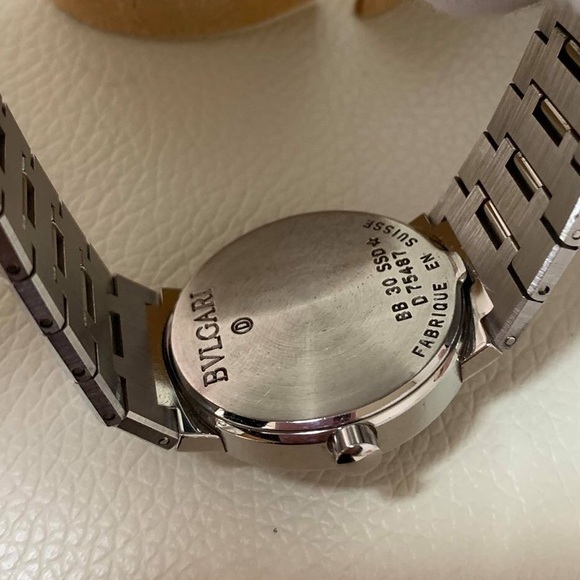 BVLGARI SS WATCH LADIES JUNIOR WITH BOX BB30SS - Picture 4 of 8